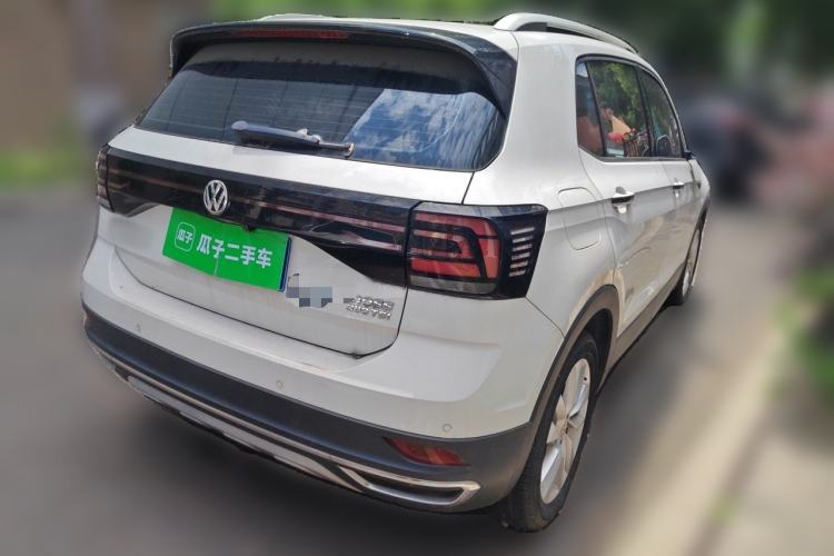 Used Volkswagen T-Cross 2019 280TSI DSG Comfort Edition Rear Right 45 Deg