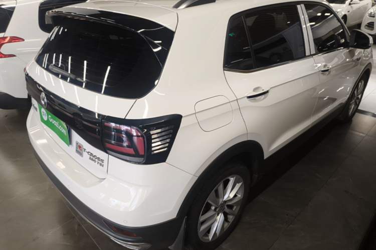 Used Volkswagen T-Cross 2019 280TSI DSG Comfort Edition Rear Right 45 Deg