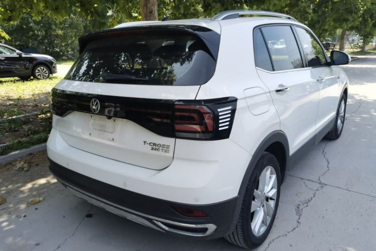 Used Volkswagen T-Cross 2019 280TSI DSG Comfort Edition Rear Right 45 Deg