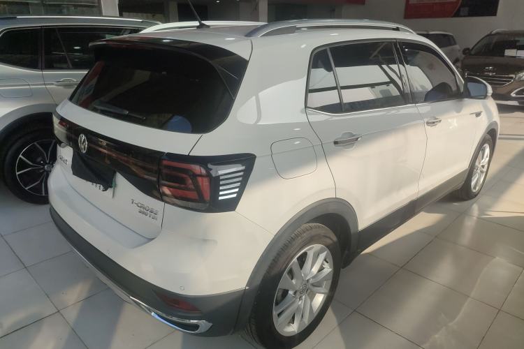 Used Volkswagen T-Cross 2019 280TSI DSG Comfort Edition Rear Right 45 Deg