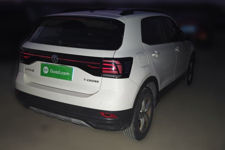 Used Volkswagen T-Cross 2019 1.5L Automatic Fashion Edition Rear Right 45 Deg