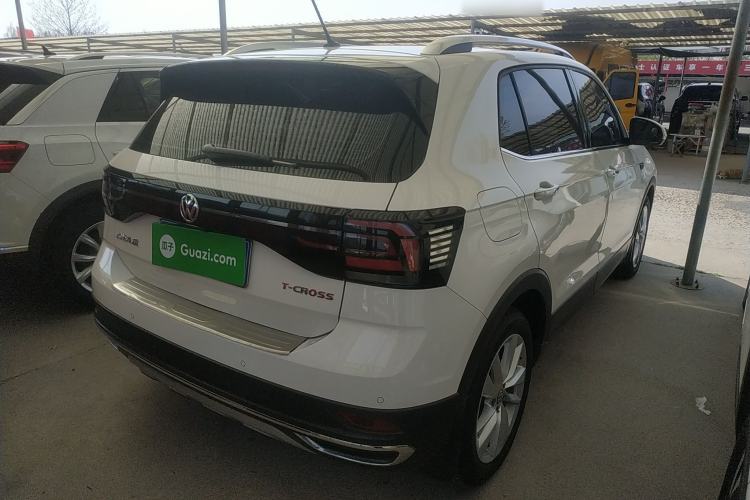 Used Volkswagen T-Cross 2019 1.5L Automatic Comfort Edition Rear Right 45 Deg