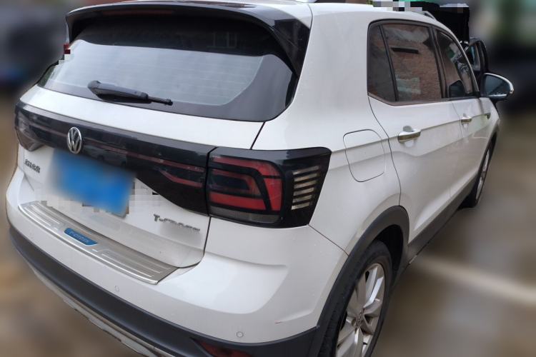 Used Volkswagen T-Cross 2019 280TSI DSG Comfort Edition Rear Right 45 Deg