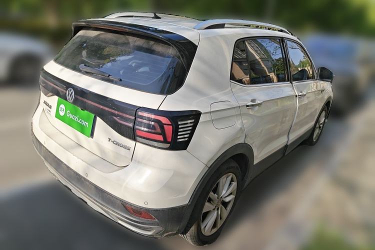 Used Volkswagen T-Cross 2019 1.5L Automatic Comfort Edition Rear Right 45 Deg
