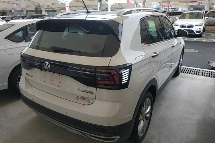 Used Volkswagen T-Cross 2019 1.5L Automatic Comfort Edition Rear Right 45 Deg