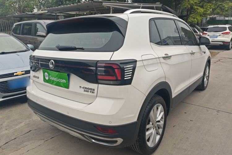 Used Volkswagen T-Cross 2019 280TSI DSG Comfort Edition Rear Right 45 Deg