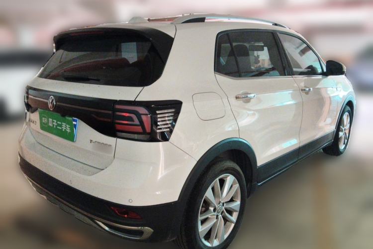 Used Volkswagen T-Cross 2019 280TSI DSG Comfort Edition Rear Right 45 Deg