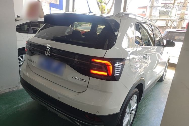 Used Volkswagen T-Cross 2019 1.5L Automatic Comfort Edition Rear Right 45 Deg
