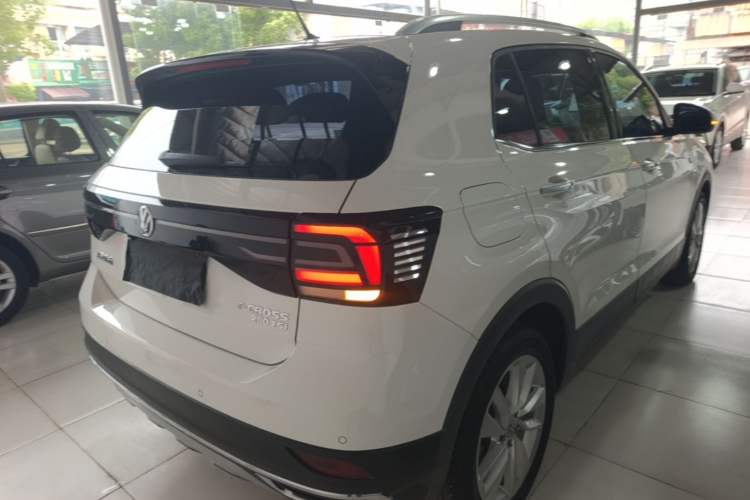 Used Volkswagen T-Cross 2019 280TSI DSG Comfort Edition Rear Right 45 Deg