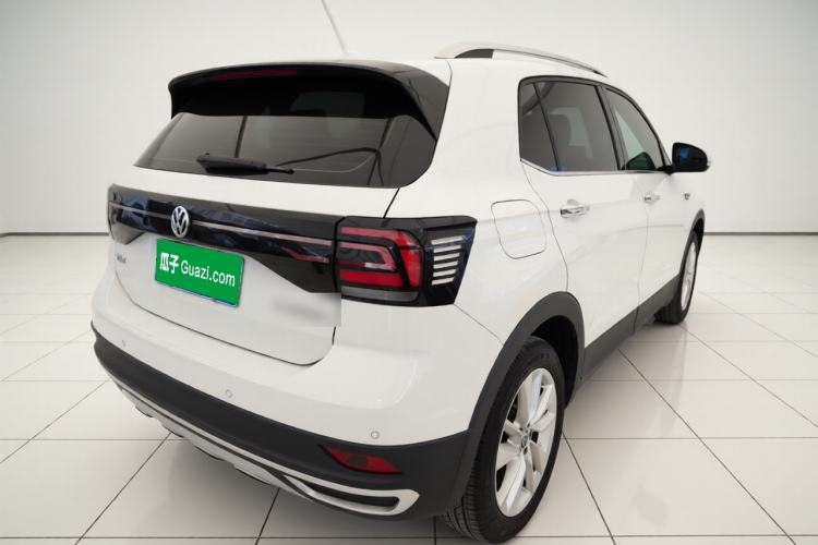 Used Volkswagen T-Cross 2019 1.5L Automatic Comfort Edition Rear Right 45 Deg