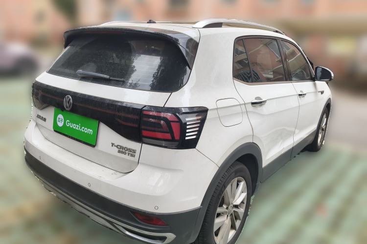 Used Volkswagen T-Cross 2019 280TSI DSG Comfort Edition Rear Right 45 Deg