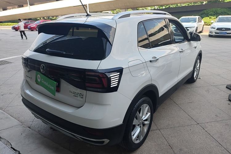 Used Volkswagen T-Cross 2019 280TSI DSG Comfort Edition Rear Right 45 Deg