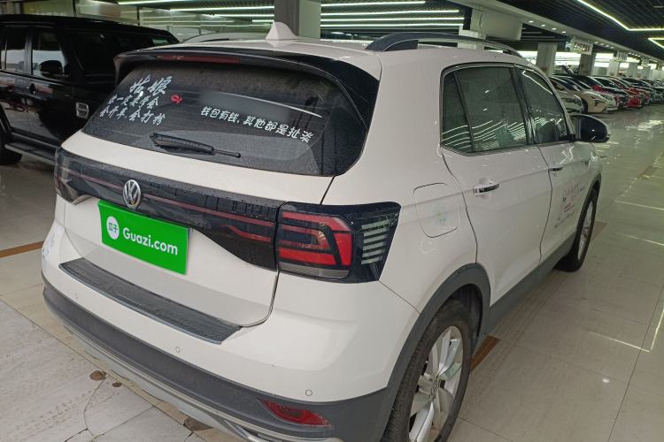 Used Volkswagen T-Cross 2019 1.5L Automatic Comfort Edition Rear Right 45 Deg