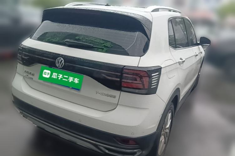 Used Volkswagen T-Cross 2019 1.5L Automatic Comfort Edition Rear Right 45 Deg