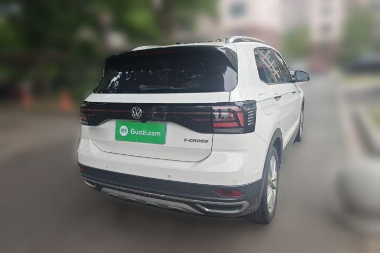 Used Volkswagen T-Cross 2019 1.5L Automatic Comfort Edition Rear Right 45 Deg