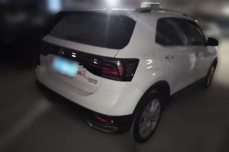 Used Volkswagen T-Cross 2019 280TSI DSG Comfort Edition Rear Right 45 Deg