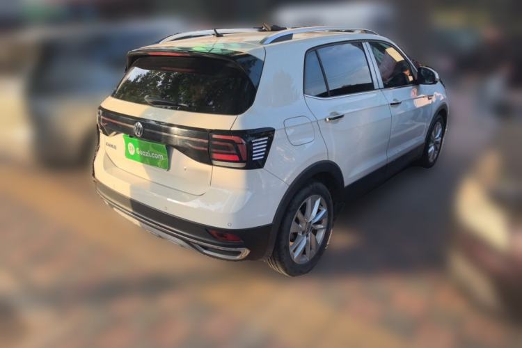 Used Volkswagen T-Cross 2019 280TSI DSG Comfort Edition Rear Right 45 Deg