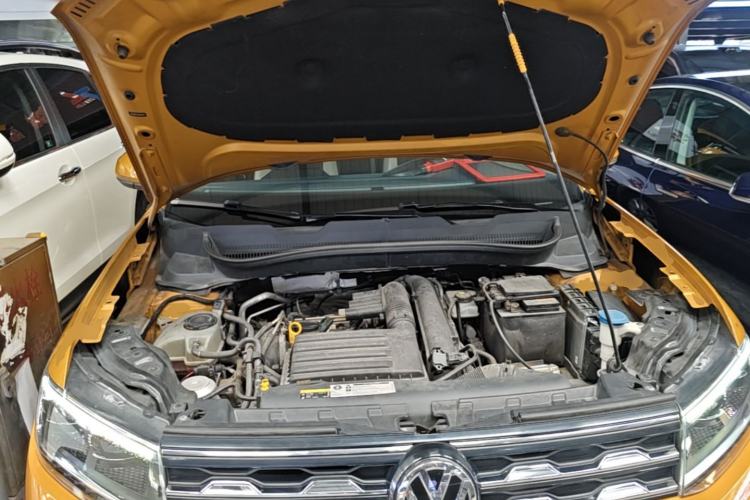 Used Volkswagen T-Cross 2019 280TSI DSG Comfort Edition Engine Bay