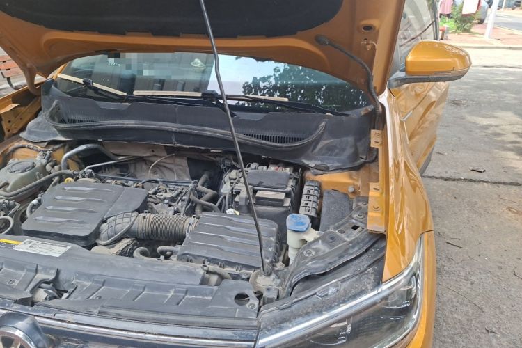 Used Volkswagen T-Cross 2019 1.5L Automatic Comfort Edition Engine Bay Left