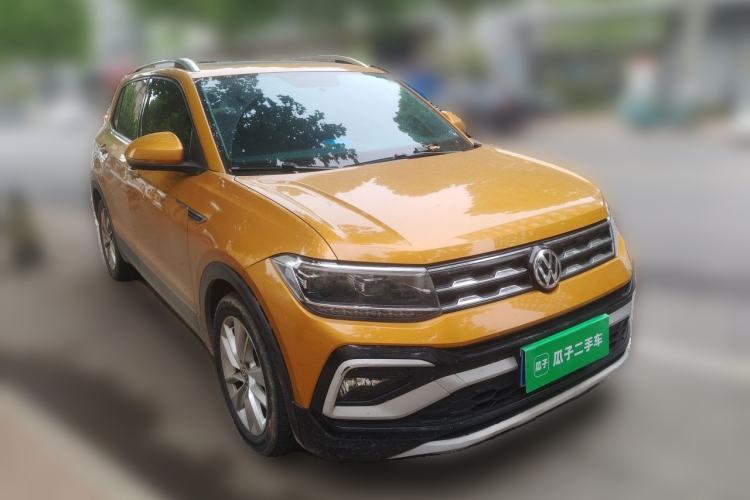 Used Volkswagen T-Cross 2019 280TSI DSG Comfort Edition Front Right 45 Deg
