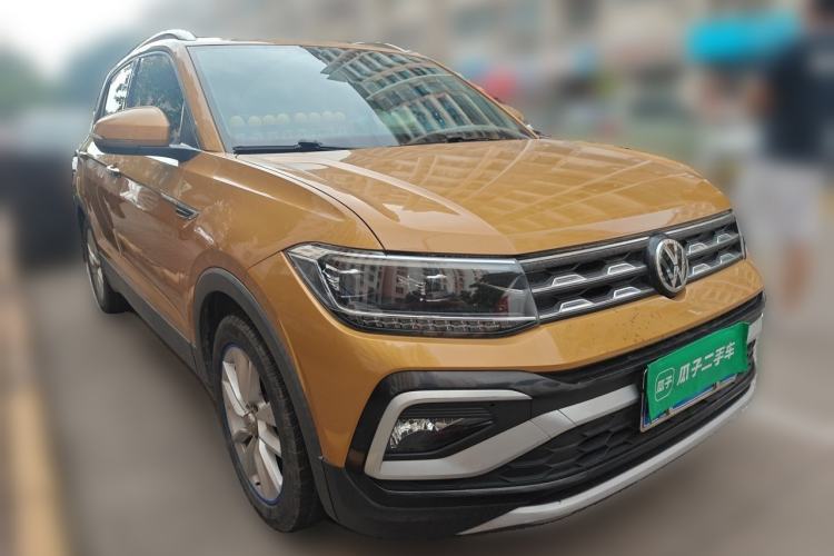 Used Volkswagen T-Cross 2019 280TSI DSG Comfort Edition Front Right 45 Deg