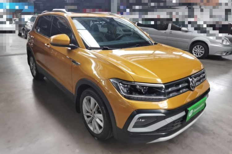 Used Volkswagen T-Cross 2019 280TSI DSG Comfort Edition Front Right 45 Deg