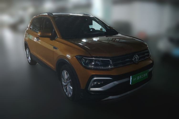 Used Volkswagen T-Cross 2019 280TSI DSG Comfort Edition Front Right 45 Deg