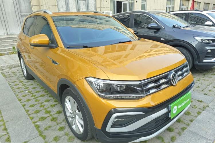 Used Volkswagen T-Cross 2019 280TSI DSG Comfort Edition Front Right 45 Deg