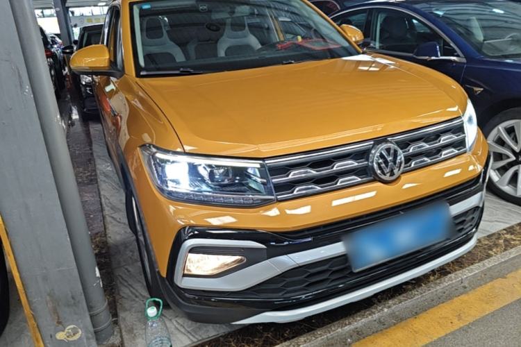 Used Volkswagen T-Cross 2019 280TSI DSG Comfort Edition Front Right 45 Deg
