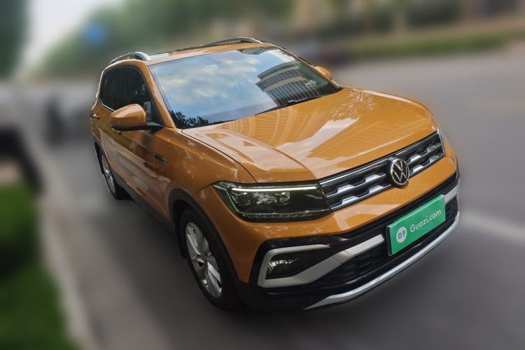 Used Volkswagen T-Cross 2019 280TSI DSG Comfort Edition Front Right 45 Deg