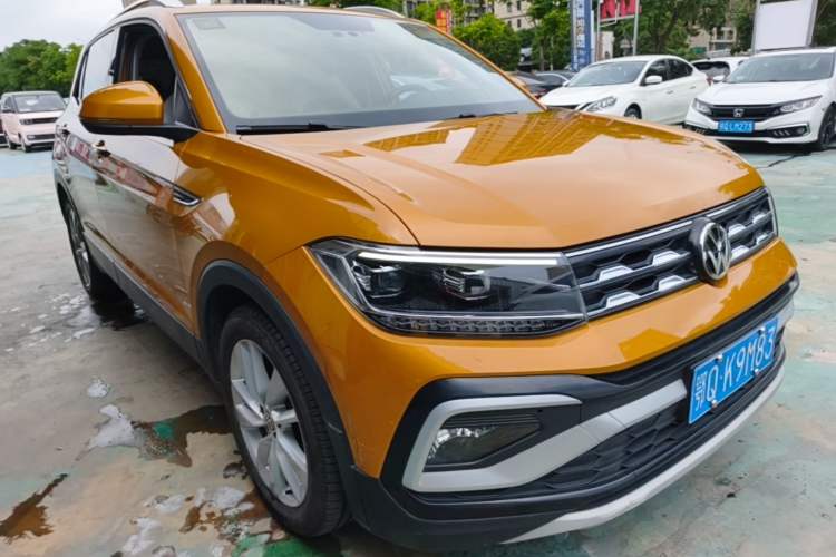 Used Volkswagen T-Cross 2019 280TSI DSG Comfort Edition Front Right 45 Deg