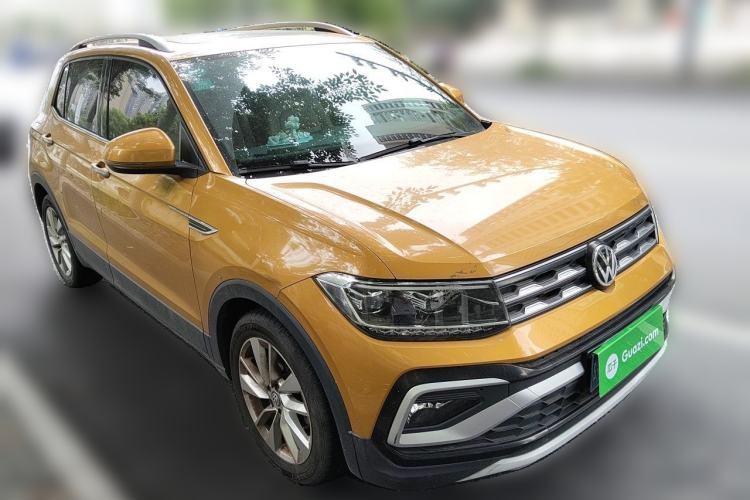 Used Volkswagen T-Cross 2019 280TSI DSG Comfort Edition Front Right 45 Deg