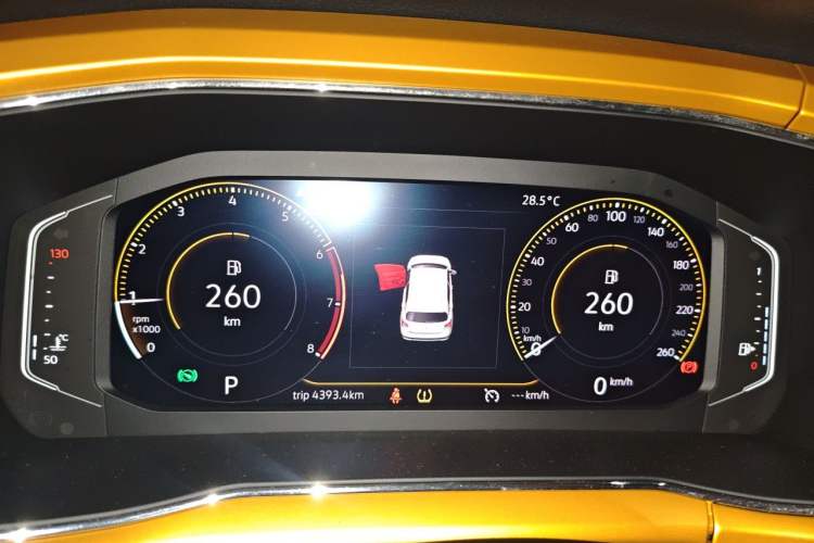 Used Volkswagen T-Cross 2019 280TSI DSG Luxury Edition Instrument Cluster