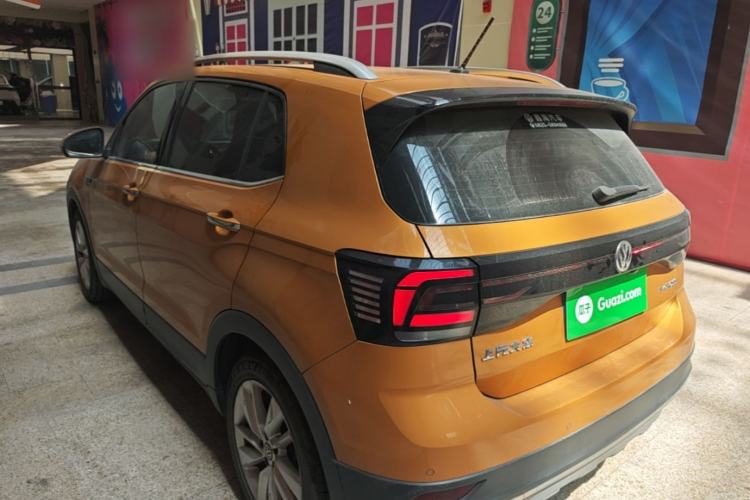 Used Volkswagen T-Cross 2019 1.5L Automatic Comfort Edition Rear Left 45 Deg