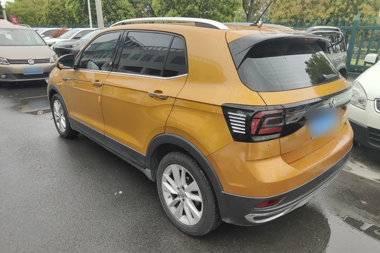Used Volkswagen T-Cross 2019 1.5L Automatic Comfort Edition Rear Left 45 Deg
