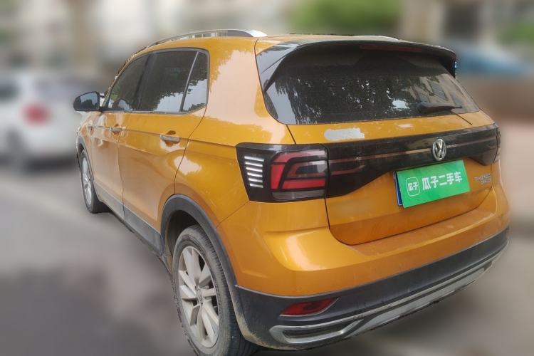 Used Volkswagen T-Cross 2019 280TSI DSG Comfort Edition Rear Left 45 Deg