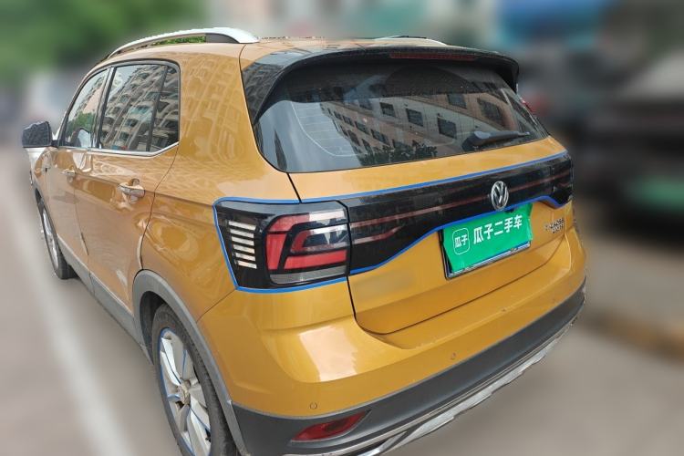 Used Volkswagen T-Cross 2019 280TSI DSG Comfort Edition Rear Left 45 Deg