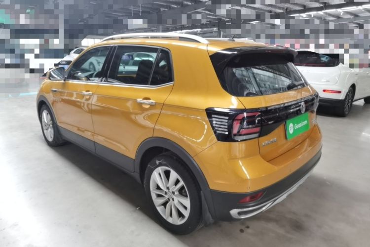 Used Volkswagen T-Cross 2019 280TSI DSG Comfort Edition Rear Left 45 Deg