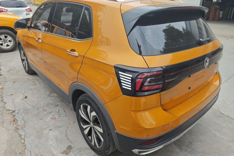 Used Volkswagen T-Cross 2019 280TSI DSG Luxury Edition Rear Left 45 Deg