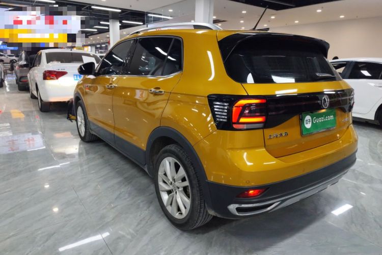 Used Volkswagen T-Cross 2019 1.5L Automatic Comfort Edition Rear Left 45 Deg