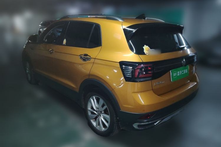 Used Volkswagen T-Cross 2019 280TSI DSG Comfort Edition Rear Left 45 Deg