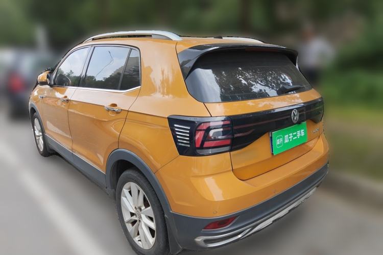 Used Volkswagen T-Cross 2019 1.5L Automatic Comfort Edition Rear Left 45 Deg