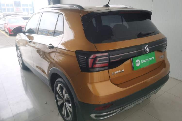Used Volkswagen T-Cross 2019 280TSI DSG Luxury Edition Rear Left 45 Deg