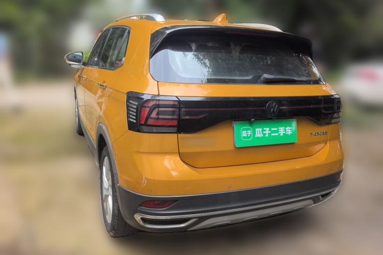 Used Volkswagen T-Cross 2019 1.5L Automatic Comfort Edition Rear Left 45 Deg