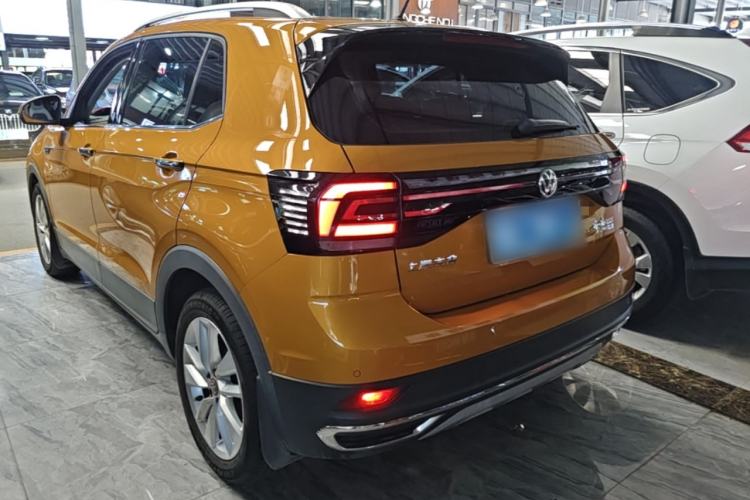 Used Volkswagen T-Cross 2019 280TSI DSG Comfort Edition Rear Left 45 Deg