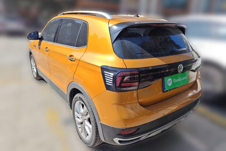 Used Volkswagen T-Cross 2019 1.5L Automatic Comfort Edition Rear Left 45 Deg