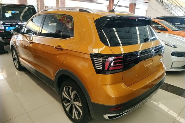 Used Volkswagen T-Cross 2019 280TSI DSG Luxury Edition Rear Left 45 Deg