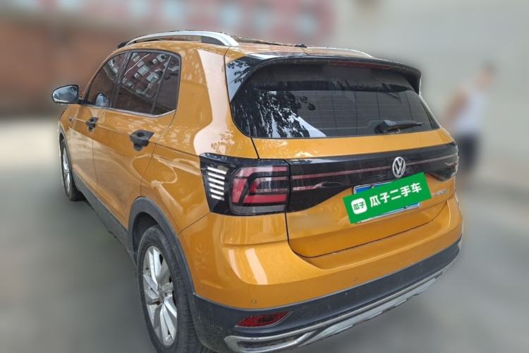 Used Volkswagen T-Cross 2019 1.5L Automatic Comfort Edition Rear Left 45 Deg