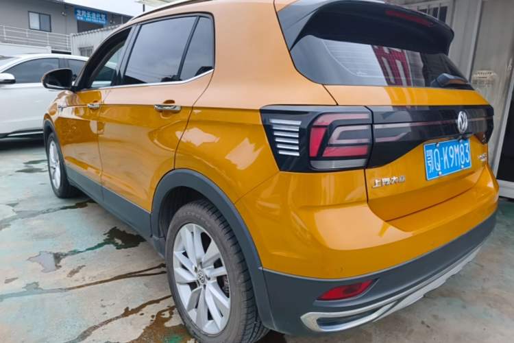 Used Volkswagen T-Cross 2019 280TSI DSG Comfort Edition Rear Left 45 Deg