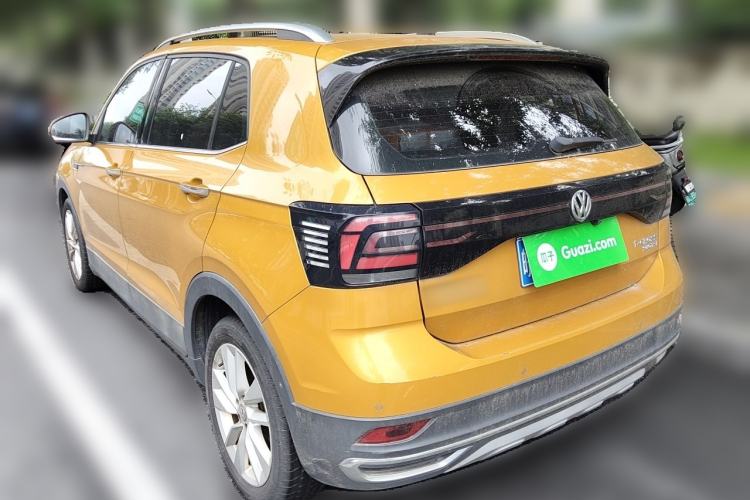 Used Volkswagen T-Cross 2019 280TSI DSG Comfort Edition Rear Left 45 Deg
